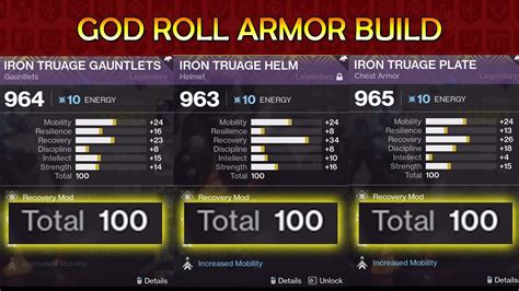 100 Stats God Roll Armor Build In Season Of Dawn Best Build Guide