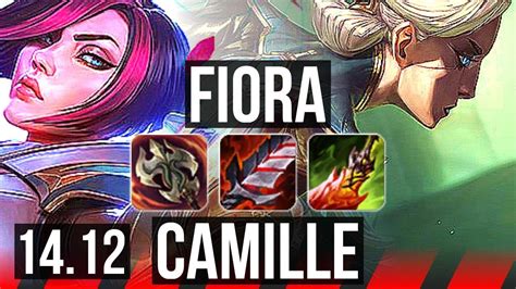 FIORA Vs CAMILLE TOP 10 Solo Kills 49k DMG Rank 7 Fiora EUNE