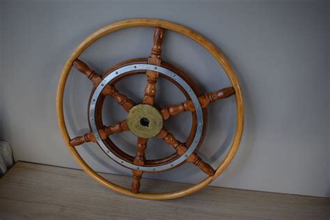 Ship S Wheel Teak Ca 1952 Catawiki