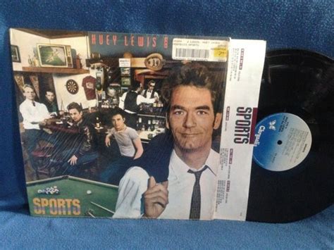 Vintage Huey Lewis & The News Sports Vinyl LP by sweetleafvinyl