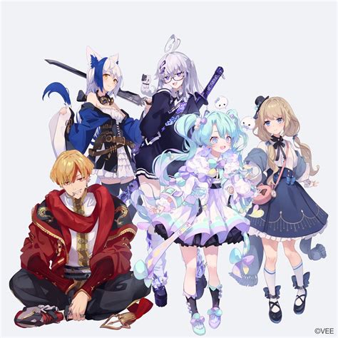 Sony MusicによるVTuberプロジェクト「VEE」第3弾となるバーチャルタレント“Dev-c”の5名が新たにデビュー決定 ...