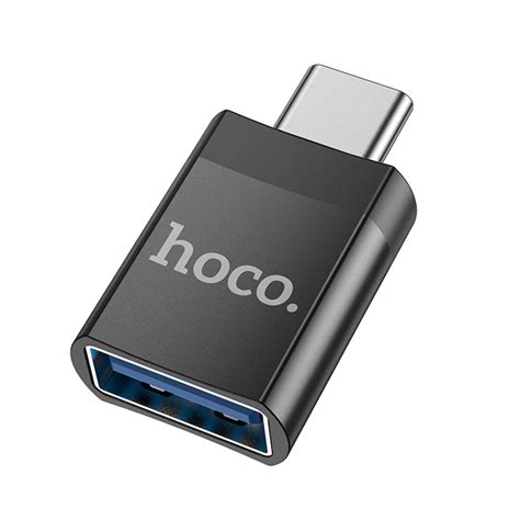 HOCO UA17 Erkek Type C to Dişi USB Dönüştürücü Çevirici Adaptör OTG