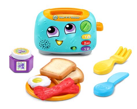 Leapfrog Yum 2 3 Toaster Imaginative Play Learning Toy For Toddlers