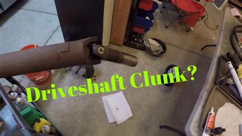 How To Fix Your Drive Shaft Clunk YouTube