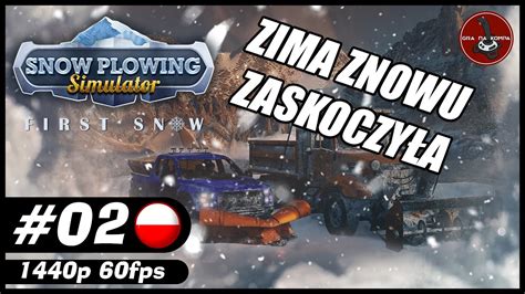 Znowu zima zaskoczyła drogowców 2 Snow Plowing Simulator First