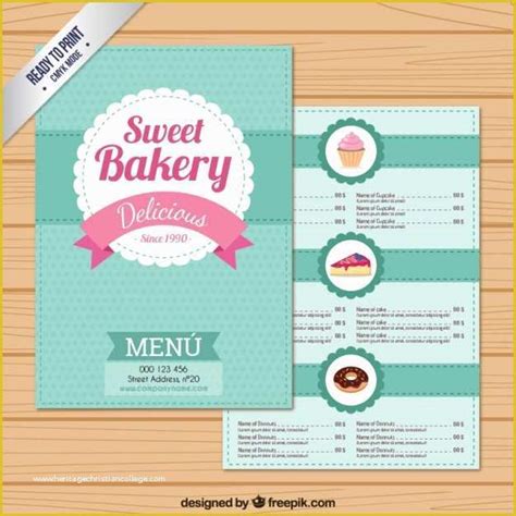 Bakery Menu Templates Free Download Of 30 Bakery Menu Templates Psd Pdf Eps Indesign ...