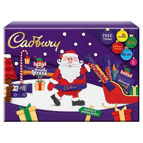 Cadbury Chocolate Medium Christmas Selection Box 145g The Grocery Basket