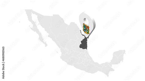 Location Tamaulipas On Map Mexico D State Of Tamaulipas Flag Map