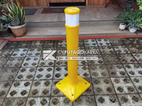 Bollard Pembatas Jalan Dan Trotoar Besi Futago Karya Pusat