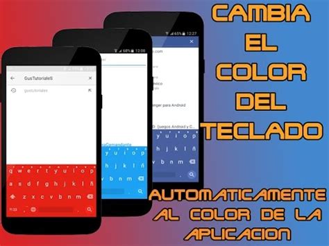 Como Cambiar El Color De Tu Teclado Automaticamente YouTube