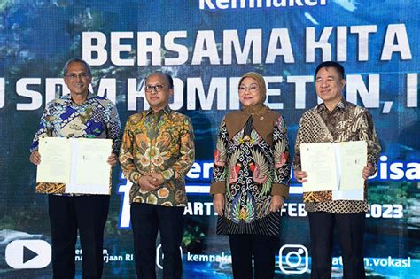 Kemnaker Percepat Sinergisitas Program Pelatihan Vokasi Dengan