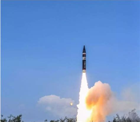 India Successfully Test Fires Nuclear Capable Ballistic Missile Agni