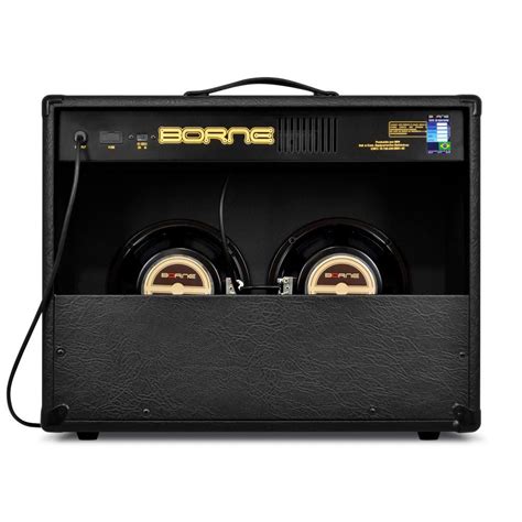 Amplificador Cubo Borne P Guitarra Vorax W Preto Engenho