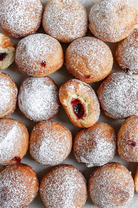 These Chanukah Jelly Donuts Often Called Sufganiyot Are Deliciously