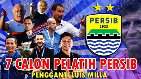 Sudah Kantongi Nama Ini Dia Calon Kuat Pelatih Persib Pengganti Luis