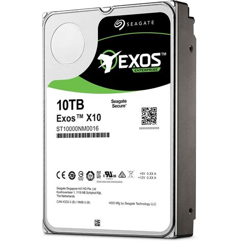 10TB Seagate Exos X X14 ST10000NM0528 256MB 3 5 8 9cm SAS 12Gb S