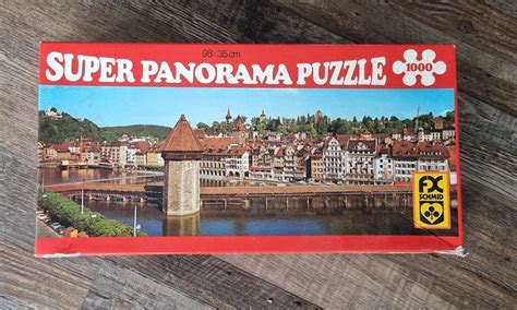 Panorama Puzzle Kapellbr Cke Luzern Kaufen Auf Ricardo