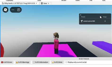 Help Making Obby Checkpoints Scripting Support Developer Forum Roblox