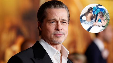 Brad Pitt Es Captado De Vacaciones Con Su Nueva Pareja En Playas Mexicanas