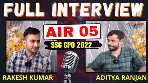 AIR 05 SSC CPO TOPPER STRATEGY SOURCES REVEALED FULL