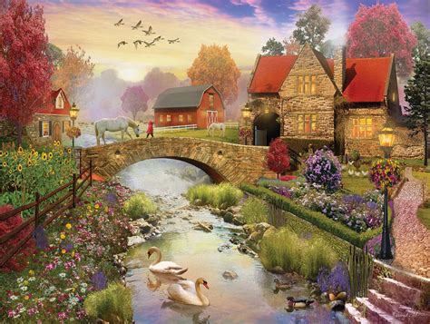 Maisons Au Bord De L Eau Puzzle En Ligne