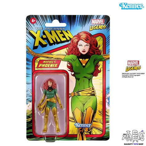 全新現貨 Marvel Legends 漫威 X Men 鳳凰女 Phoenix 375吋 Kenner 復古吊卡 蝦皮購物