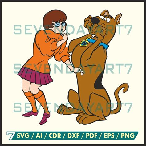 Scooby Doo Velma Dinkley Svg Digital File Clipart Svg Ai Cdr Dxf