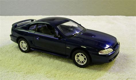 1996 Ford Mustang Gt Promo Model Car Moonlight Blue Ford Mustang Gt