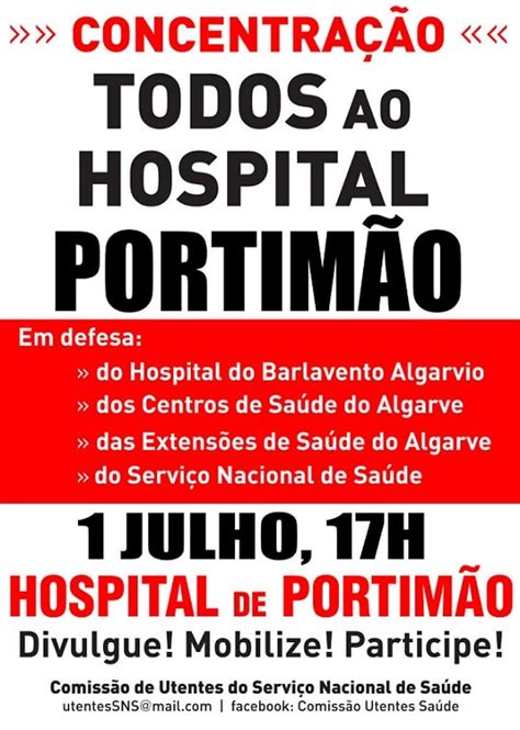 Concentra O De Utentes Junto Ao Hospital De Portim O Mais Algarve