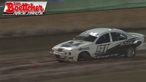 Production Sedans A Main Silver Helmet Series Kingaroy Speedway