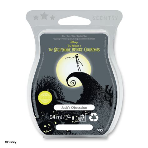 The Nightmare Before Christmas Jacks Obsession Scentsy Bar