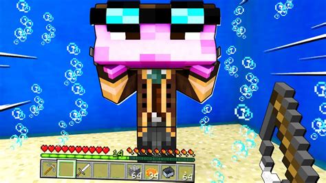 COME SOPRAVVIVERE SU MINECRAFT SOTT ACQUA YouTube