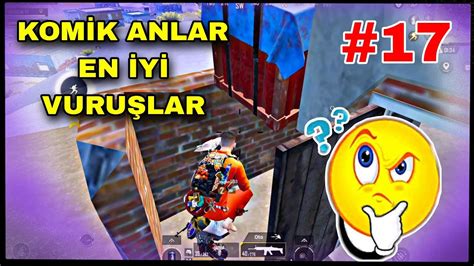 KOMİK ANLAR EN İYİ VURUŞLAR EN İYİ KESİTLER 17 PUBG Mobile pubg