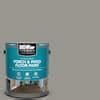 BEHR PREMIUM 1 Gal N360 4 Battleship Gray Gloss Enamel Interior