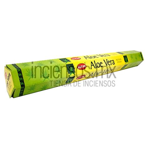 Incienso HEM Aloe Vera 120 Varitas Inciensos MX