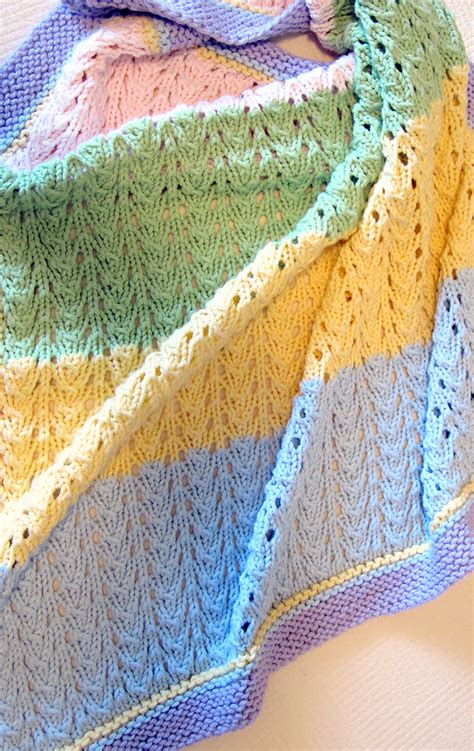 Row Repeat Baby Blanket Knitting Patterns In The Loop Knitting