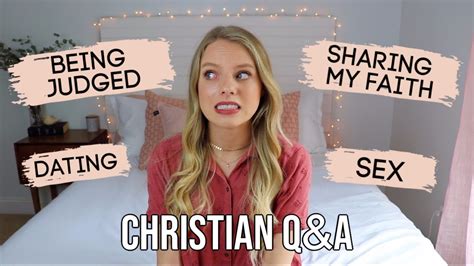 FAITH BASED Q A Sex Before Marriage Insecurities Getting Judged More YouTube
