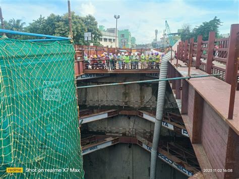 Chennai Metros Tbm Podhigai Records Breakthrough After Months