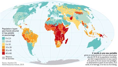 Accès à Leau Potable Par Cécile Marin Le Monde Diplomatique Juin 2023