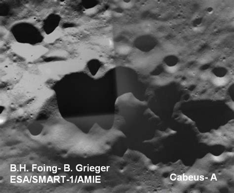 Image of future LCROSS lunar impact site | Discover Magazine