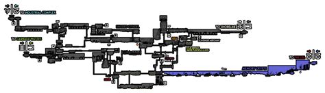 File Shaded Citadel Map Rivulet Png Official Rain World Wiki