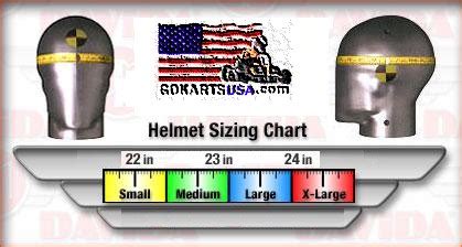 Helmet | Go Kart | Mini Bike | Scooter | Open Face - GoKarts USA