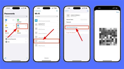 How To Generate And Share Wifi Qr Code On Iphone Running Ios Techpp