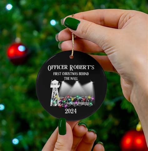 Personalized Corrections Officer Ornament Custom Correctional Officer