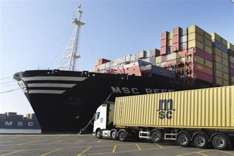 Msc Es La Mayor Naviera Por Capacidad De Flota De Portacontenedores