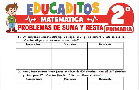 Números del 0 al 9999 para Segundo de Primaria Educaditos