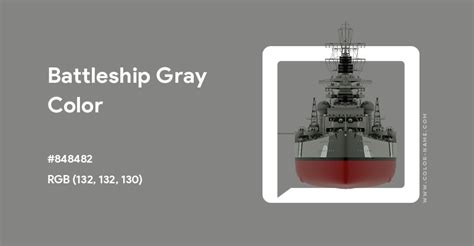 Battleship Gray color hex code is #848482