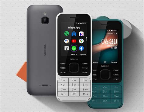 Представлены телефоны Nokia 6300 4G и Nokia 8000 4G на KaiOS | The GEEK