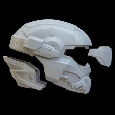 Halo Reach Commando Carter Helmet 3D File Kit Etsy