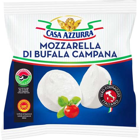 Mozzarella Latte Di Bufala Casa Azzura 125 G La Belle Vie